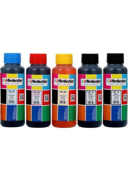 Epson Uyumlu 103 L 5296 L3256 L3211 L1250 Renk Mürekkep Dolum Seti 5X100 Gr.