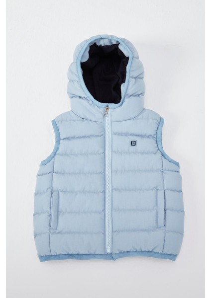 Kapüşonlu Erkek Bebek Çocuk Yelek 51306