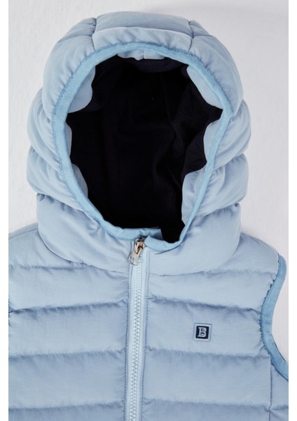 Kapüşonlu Erkek Bebek Çocuk Yelek 51306 modelleri