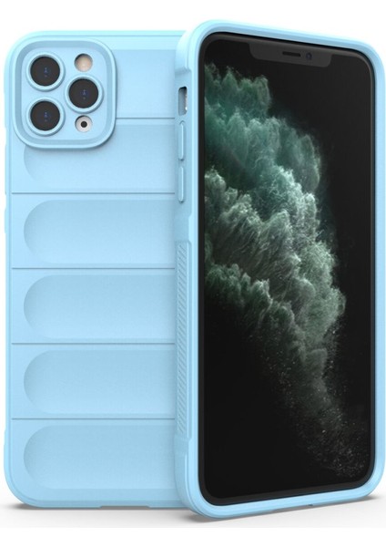 Apple iPhone 11 Pro Kılıf Elde Tutma Kolaylıkla Kaydırmaz Kenar Line Dizayn Optietnik Kapak