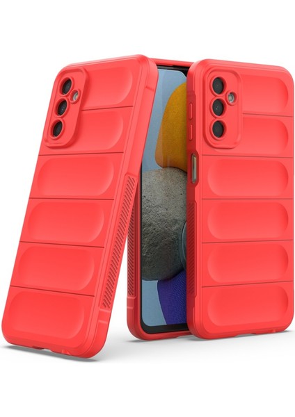 Samsung Galaxy M23 Kılıf Elde Tutma Kolaylıkla Kaydırmaz Kenar Line Dizayn Optietnik Kapak fiyatları