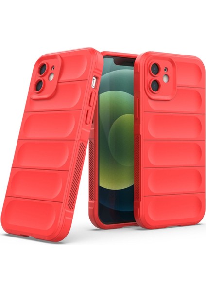 Apple iPhone 12 Kılıf Elde Tutma Kolaylıkla Kaydırmaz Kenar Line Dizayn Optietnik Kapak fiyatları