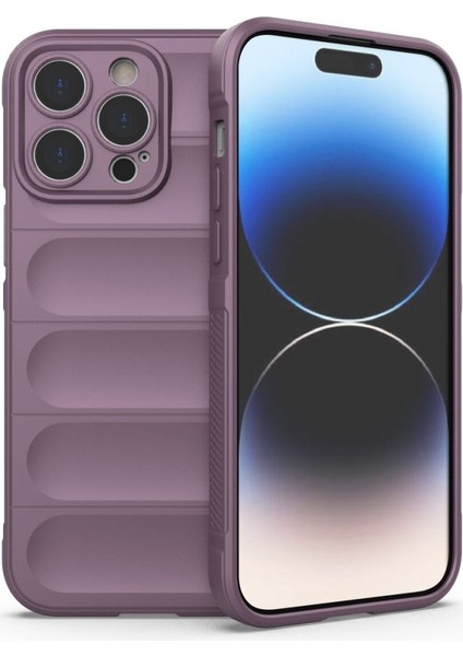 Apple iPhone 13 Pro Kılıf Elde Tutma Kolaylıkla Kaydırmaz Kenar Line Dizayn Optietnik Kapak