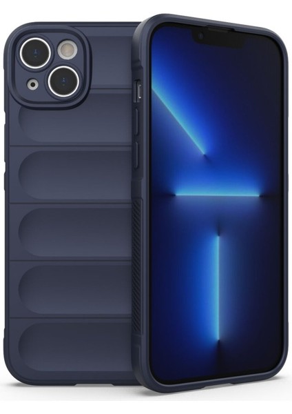 Apple iPhone 15 Kılıf Elde Tutma Kolaylıkla Kaydırmaz Kenar Line Dizayn Optietnik Kapak