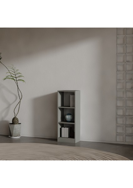 Cool Suntalam Kitaplık ( 106 x 40 x 28 ) Antrasit ( Mat )