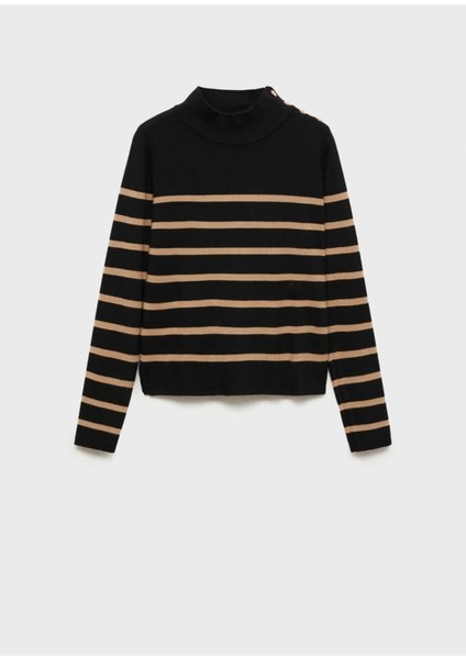 Omuzu Düğmeli Kazak modelleri