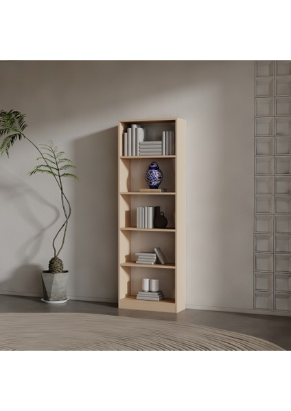 Ilay Suntalam Kitaplık ( 200 x 60 x 24) Cappicino