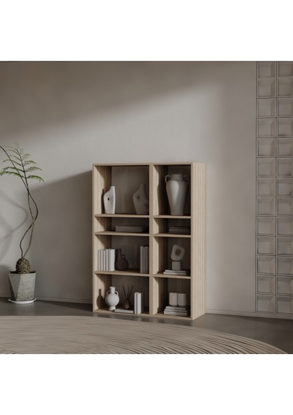 Lime Suntalam Kitaplık ( 140 x 100 x 37 ) Cordoba ( Mat )