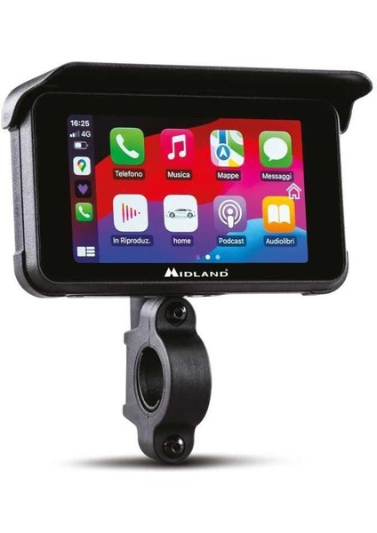 Mıdland Bıkeplay Guardıan Tft Dısplay Wıth Dashcam