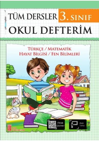 (Sınıf: 3) Tüm Dersler Okul Defterim / Ev Çalışmam