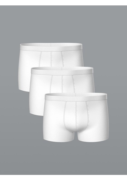 Lc Waıkıkı Standart Kalıp Pamuklu Esnek Erkek Boxer 3'lü