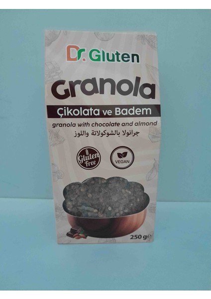 Dr.gluten Granola Çikolata ve Badem