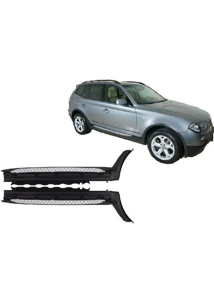 Bmw X3 2003-2010 Yan Basamak Sıde Step Bmw Steyle