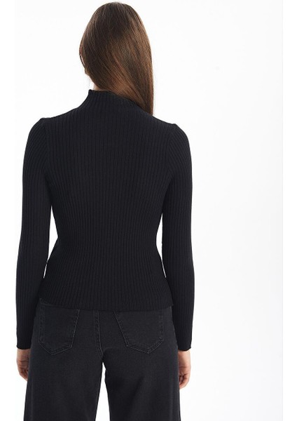 Lcw Vision Yarım Balıkçı Yaka Kadın Triko Kazak fırsatları