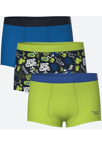 Lcw Kids Baskılı Erkek Çocuk Boxer 3'lü