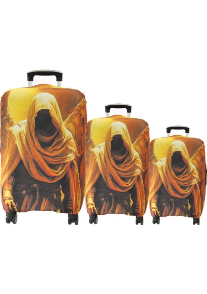 125 Witch 1 Valiz / Bavul Büyük, Orta, Kabin Boy Kılıf Seti - 125 Witch 1