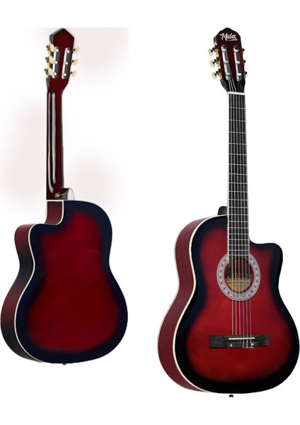 MGX-100RD-BAG Üst Seviye Klasik Gitar 4/4 Sap Ayarlı