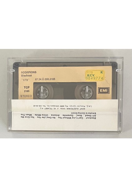 Scorpions Blackout Kaset