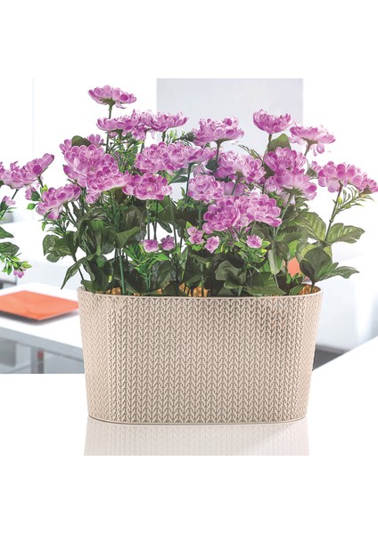 Sümela Balkon Plastik Çiçek & Bitki Saksısı 4,7lt