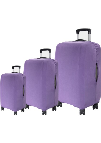 Valiz / Bavul Kılıfı Büyük, Orta, Kabin Boy Kılıf Seti, My Lila fiyatları