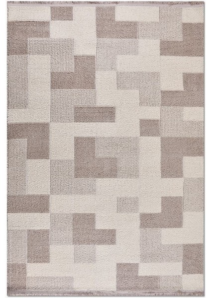 Crea Halı Chester CD03K Krem Bej Ekstra Yumuşak Tuşeli Hav Toz Vermez Salon Halısı My Crea Home