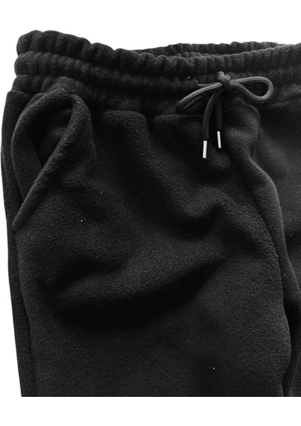 Kışlık Kalın Unisex Polar Eşofman Alt