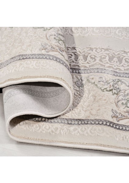 Crea Halı Damla DF03 Modern Klasik Çerçeveli Yumuşak Hav Toz Vermez Salon Halısı modelleri