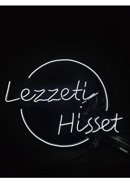 Cizgineon Lezzeti Hisset Işıklı Neon LED Duvar Dekarasyon