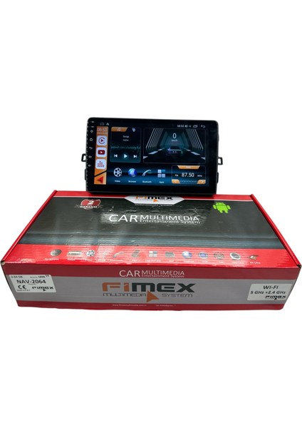 Toyota Auris 2011 Fimex 2-64 Dspli Pro Oem Multimedia