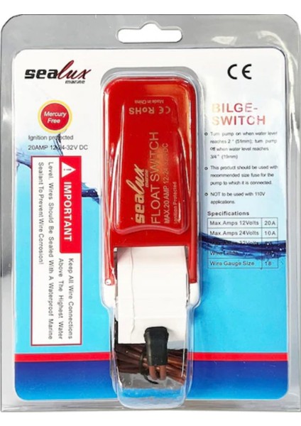 Sealux Sintine Flatörü 12-24V