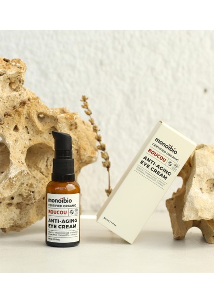 Roucou Anti Aging Göz Çevresi Kremi - Göz Altı Torbası Göz Altı Morluğu Kazayağı Kremi 30 ml fırsatları
