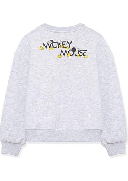 Mıckey Baskılı Sweatshırt