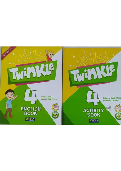 Twinkle English Book - Activity Book 4. Sınıf