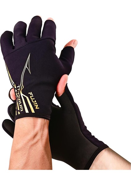 Pro Angler S24 Titanium Eldiven Black Gold