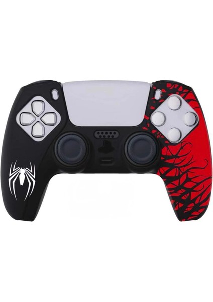 Ps5 Dualsense Spiderman Desenli Gamepad Uyumlu Slikon Kılıf Case