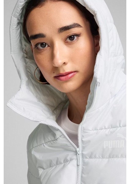 Ess Padded Jacket Şişme Buz Mavisi Kadın Mont 84894042