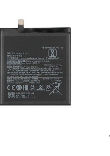 Xiaomi Mi 8 Se BM3D Uyumlu Ithal Pil