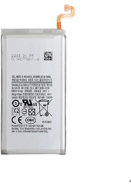 Samsung Galaxy A8 Plus A730F Uyumlu Ithal Pil