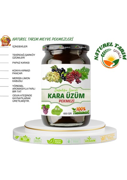 Papaz Karası Üzüm Pekmezi