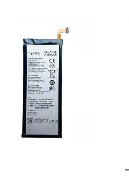 Alcatel Idol 4 OT6055 TLP026EJ Uyumlu Ithal Pil