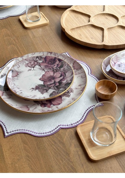 Kahvaltı Takımı Purple Rose 48 Parça 6 Kişilik indirimleri