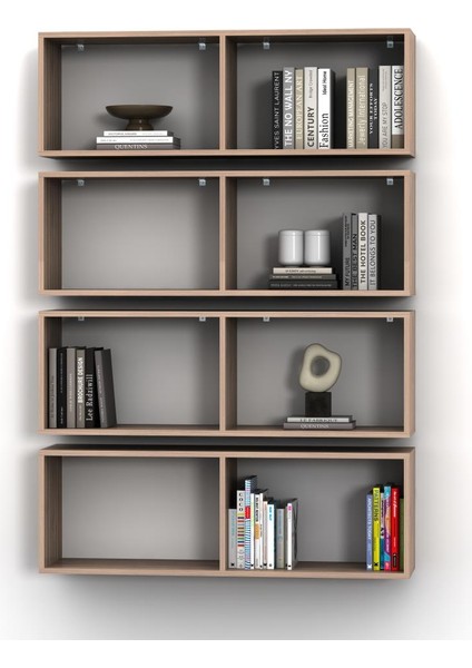 Kutu Raf - Model 5 (Derinlik 15 cm ) Sacramento ( Mat )