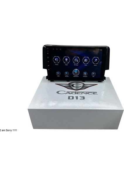 Honda Civic 2017-2019 Cadence D13 Yeni Seri Işlemcili Pro Oem Multimedia