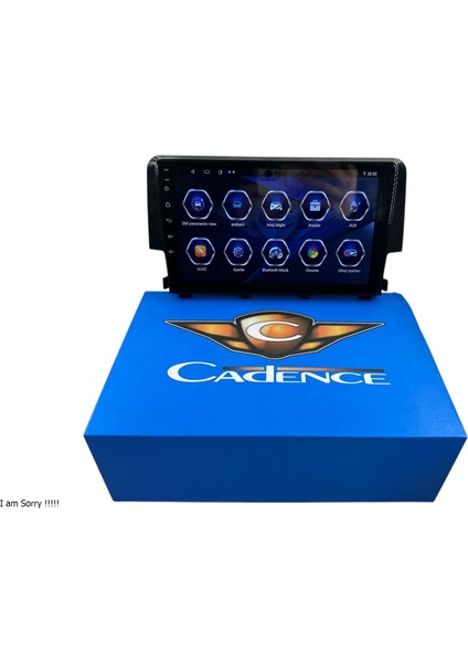 Honda Civic 2017-2019 Cadence 6-128 (Sim Kartlı) 360 Cam Destekli Pro Oem Multimedia modelleri