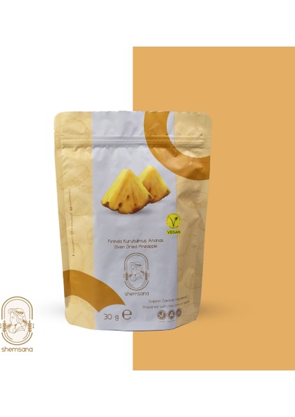 Fırında Kurutulmuş Ananas 30 gr