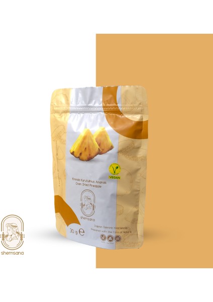 Fırında Kurutulmuş Ananas 30 gr