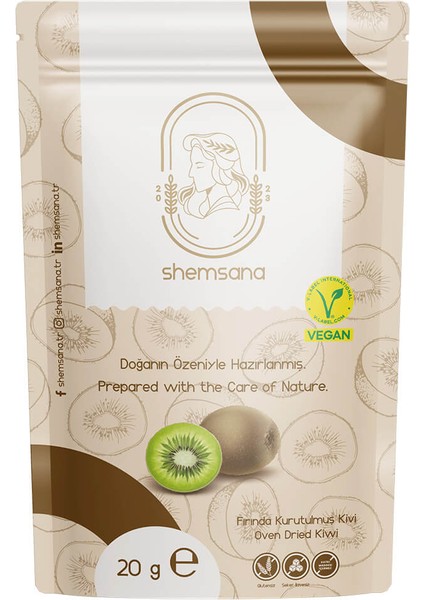 Fırında Kurutulmuş Kivi 20 gr