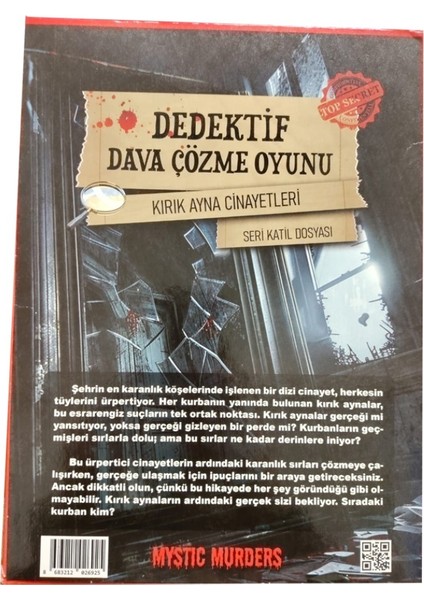 Dedektif Oyunu Dava Çözme Oyunu