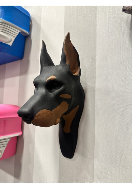 Doberman Duvar Dekorasyon Ürünü, Dekoratif Duvar Objesi indirimleri