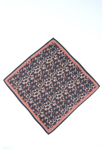 13485 Leopar Desenli Bandana Fular